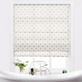 Stefana Silber Printed Cordless Roman Blind TWOPAGES