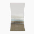Flynn Lightweight Sheer Curtain Fabric Sample Booklet 6 Colors