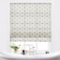 Stefana Silber Printed Cordless Roman Blind TWOPAGES