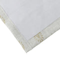 Stefana Silber Print Linen Curtain Drapery Grommet TWOPAGES
