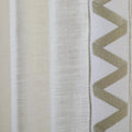 Liz Linen Curtains with Border Trim (Sold per Pair) TWOPAGES