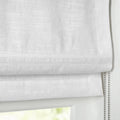 Jawara Linen Cotton Roman Shade Cord Lift TWOPAGES