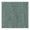 Fabric swatch of textured sage green linen with a decorative scalloped edge on white background