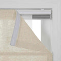 Ron Linen Cotton Herringbone Roman Blind Cordless?-TWOPAGES