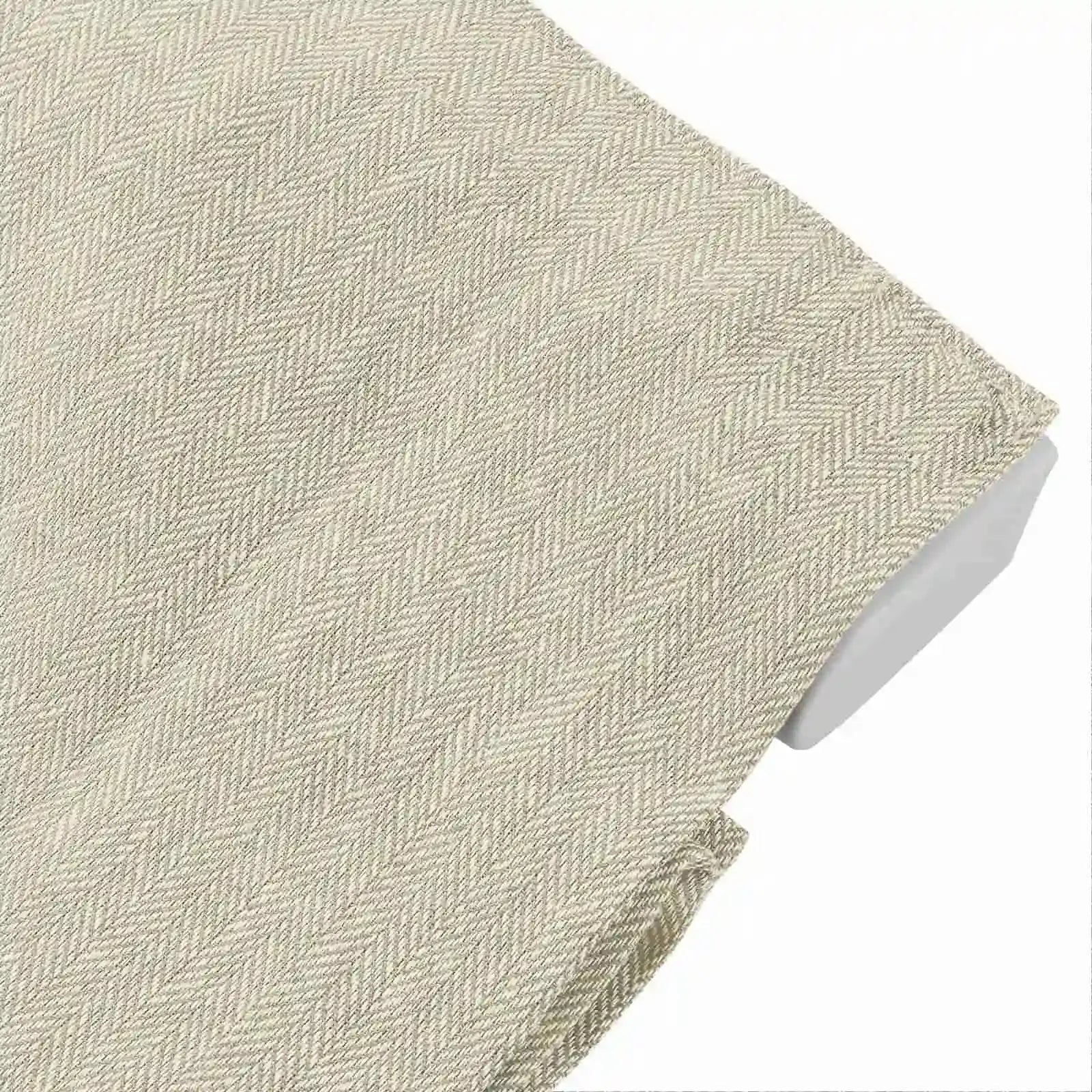 Ron Linen Cotton Herringbone Roman Blind Cordless?-TWOPAGES