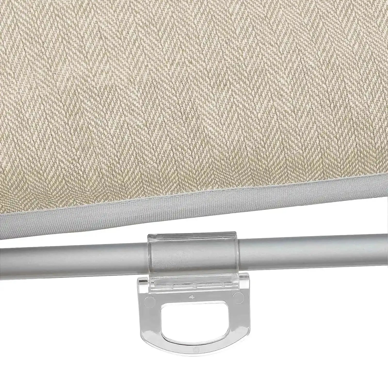 Ron Linen Cotton Herringbone Roman Blind Cordless?-TWOPAGES