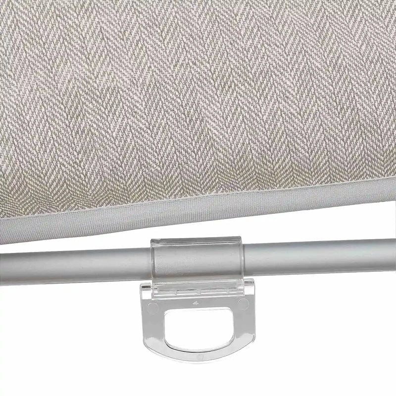 Ron Linen Cotton Herringbone Roman Blind Cordless?-TWOPAGES