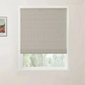 Custom Flat Fold Roman Shade Cordless -TWOPAGES