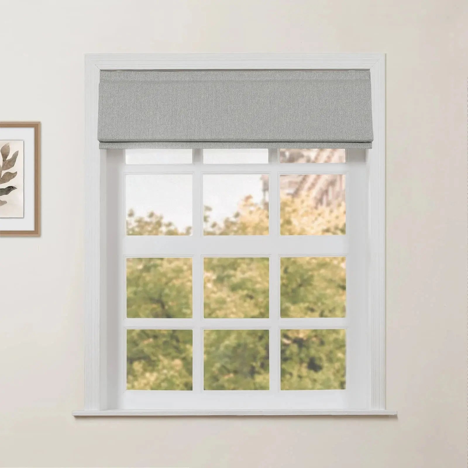 Ron Linen Cotton Herringbone Roman Blind Cordless?-TWOPAGES