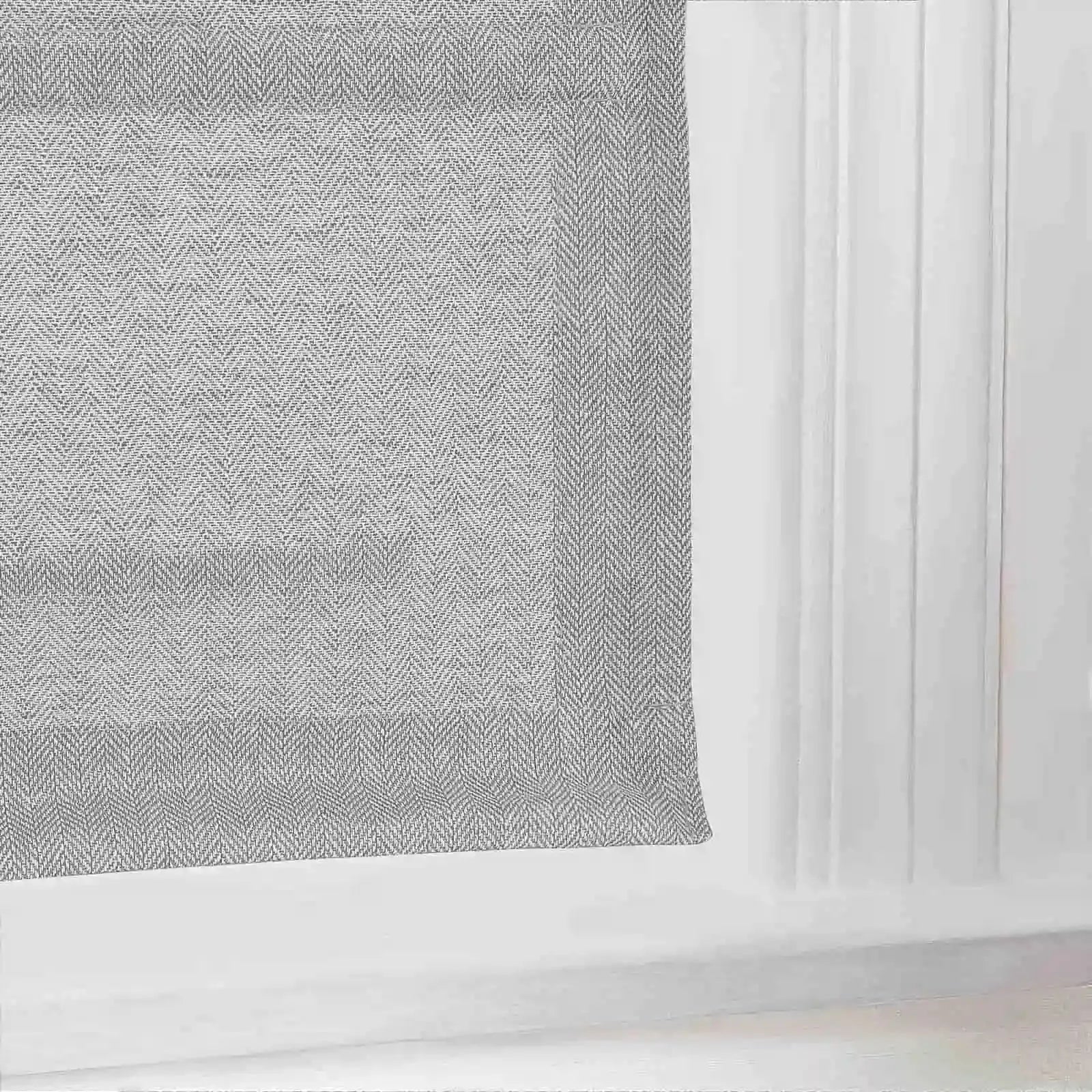 Ron Linen Cotton Herringbone Roman Blind Cordless?-TWOPAGES
