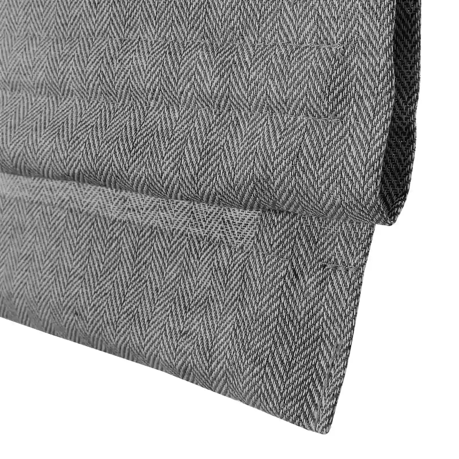 Ron Linen Cotton Herringbone Roman Blind Cordless?-TWOPAGES