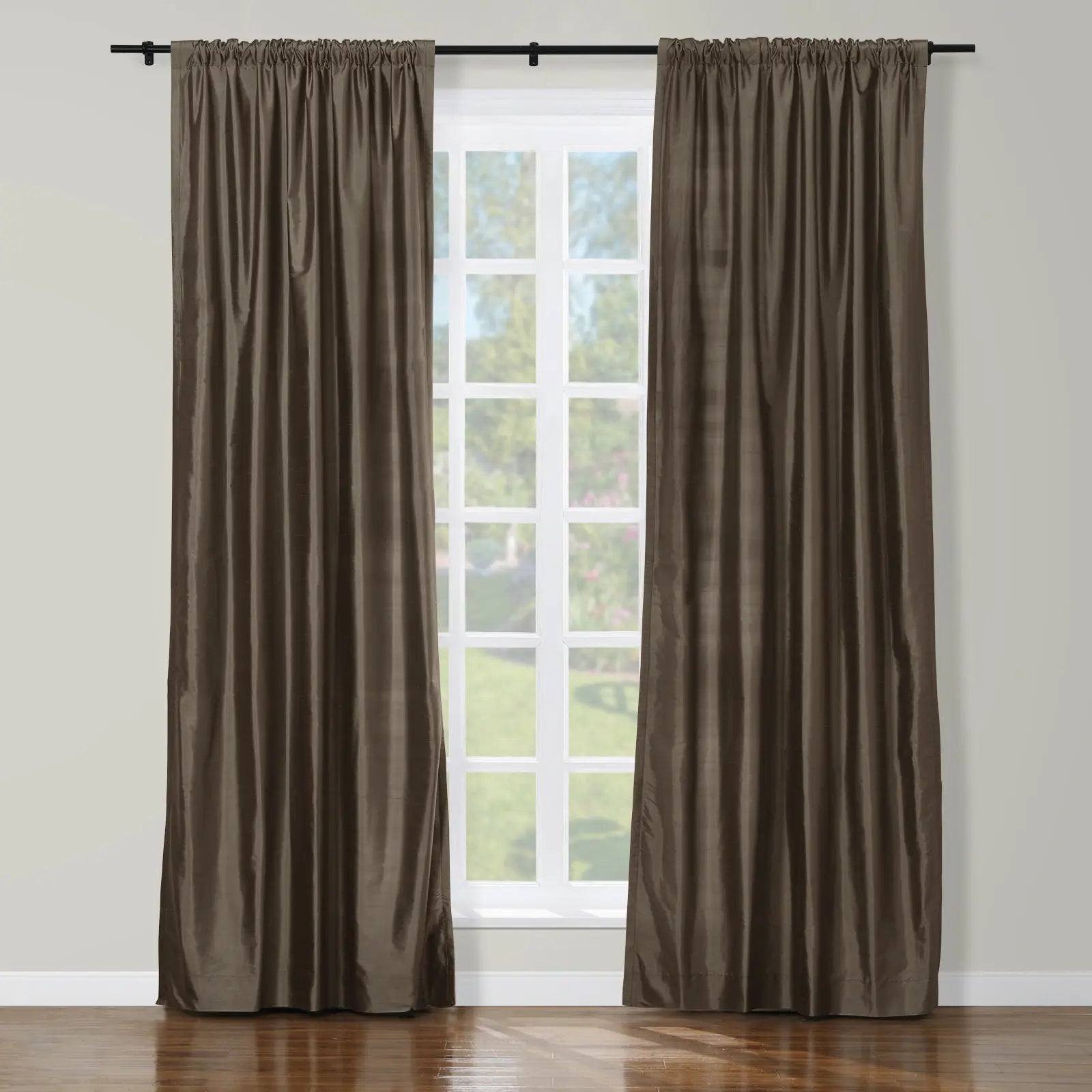 Selman Dupioni Silk Curtain Soft Top TWOPAGES