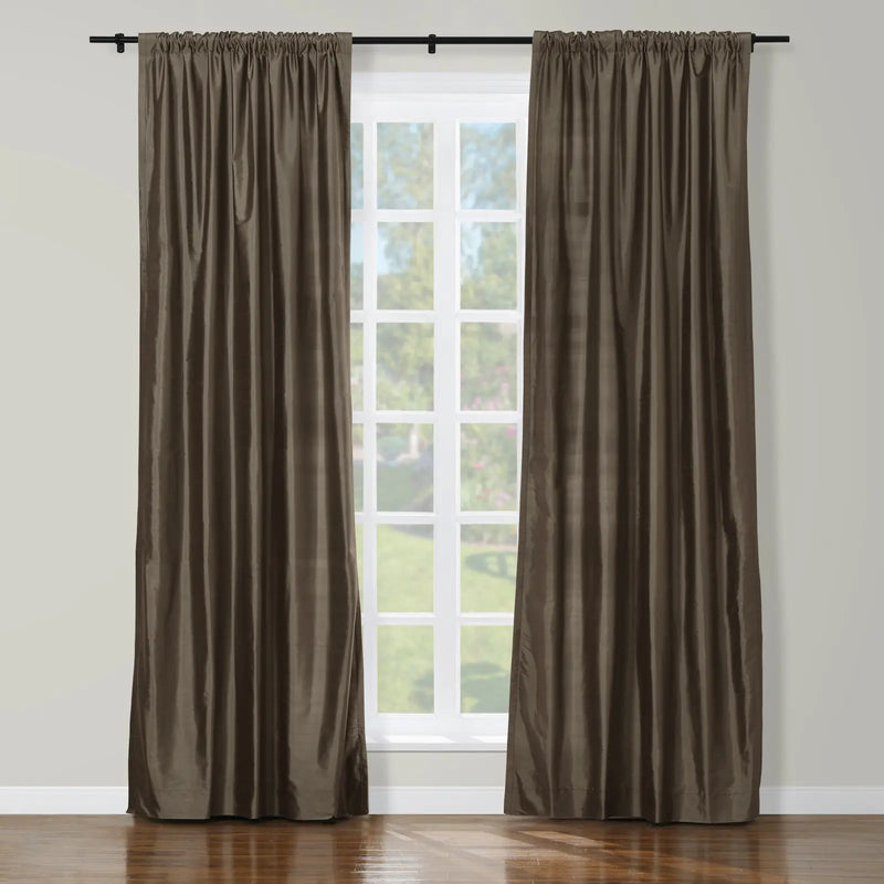Selman Dupioni Silk Curtain Soft Top TWOPAGES
