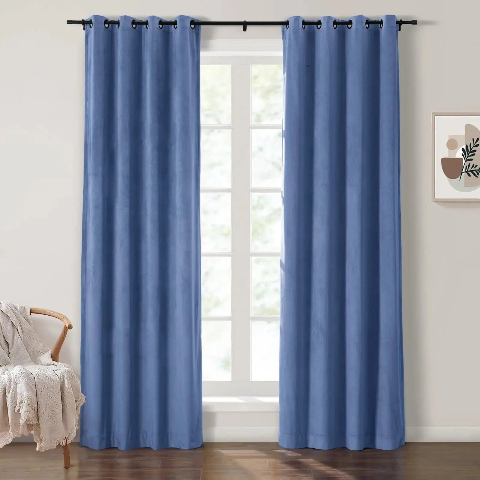 Birkin Velvet Curtain Grommet TWOPAGES