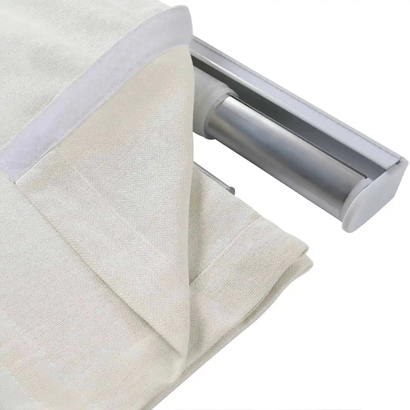 Ron Linen Cotton Herringbone Roman Blind Cordless?-TWOPAGES