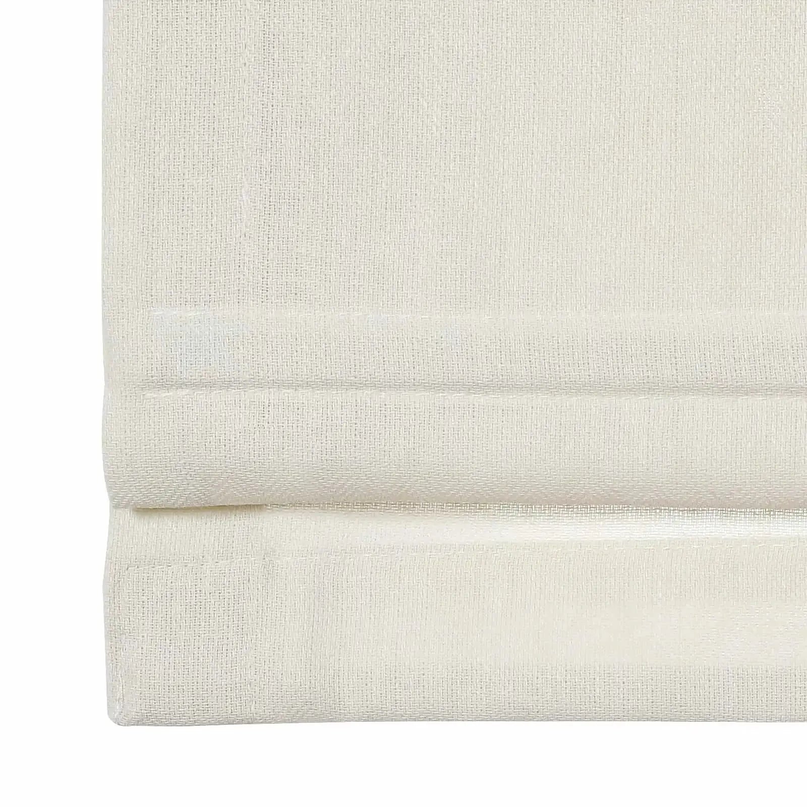 Ron Linen Cotton Herringbone Roman Blind Cordless?-TWOPAGES