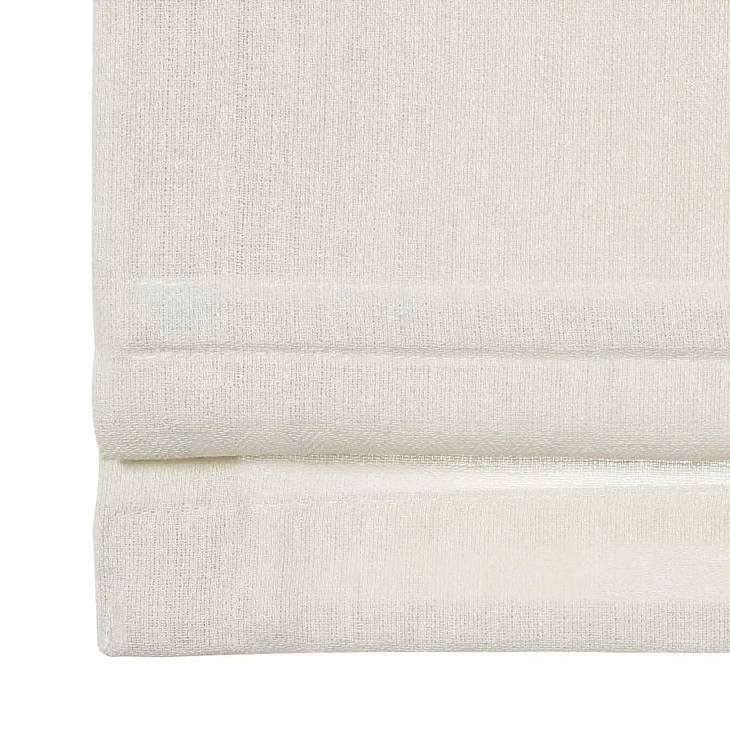 Ron Linen Cotton Herringbone Roman Blind Cordless?-TWOPAGES