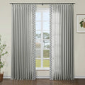 Liz Linen Curtains with Border Trim (Sold per Pair) TWOPAGES
