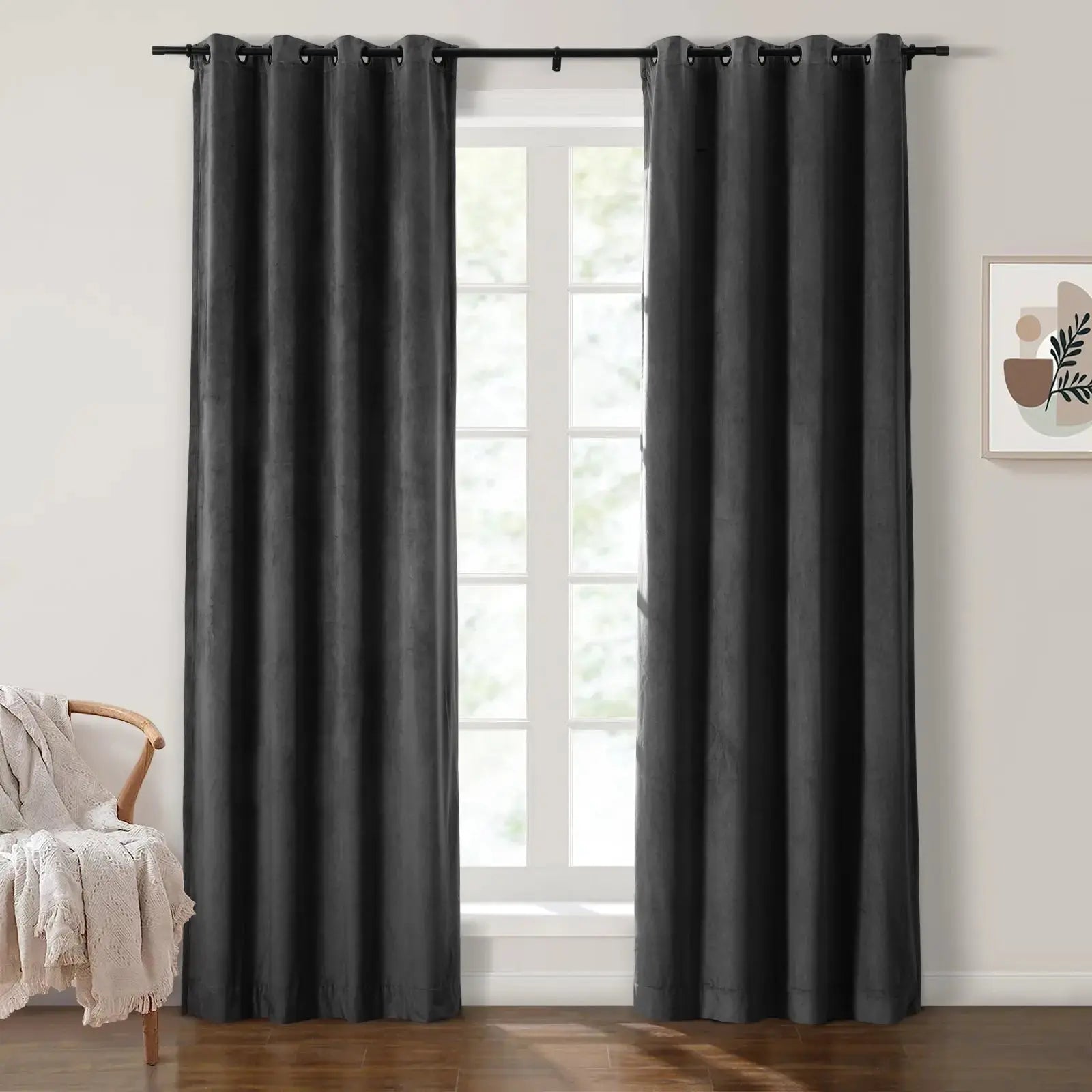 Birkin Velvet Curtain Grommet TWOPAGES