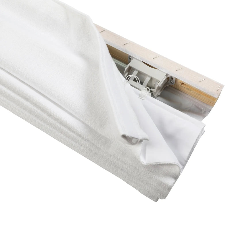 Patti Linen Flat Fold Roman Blind Cordless?-TWOPAGES