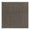 Fabric swatch dark taupe woven textile with a subtle heathered texture and sharp pinked edges