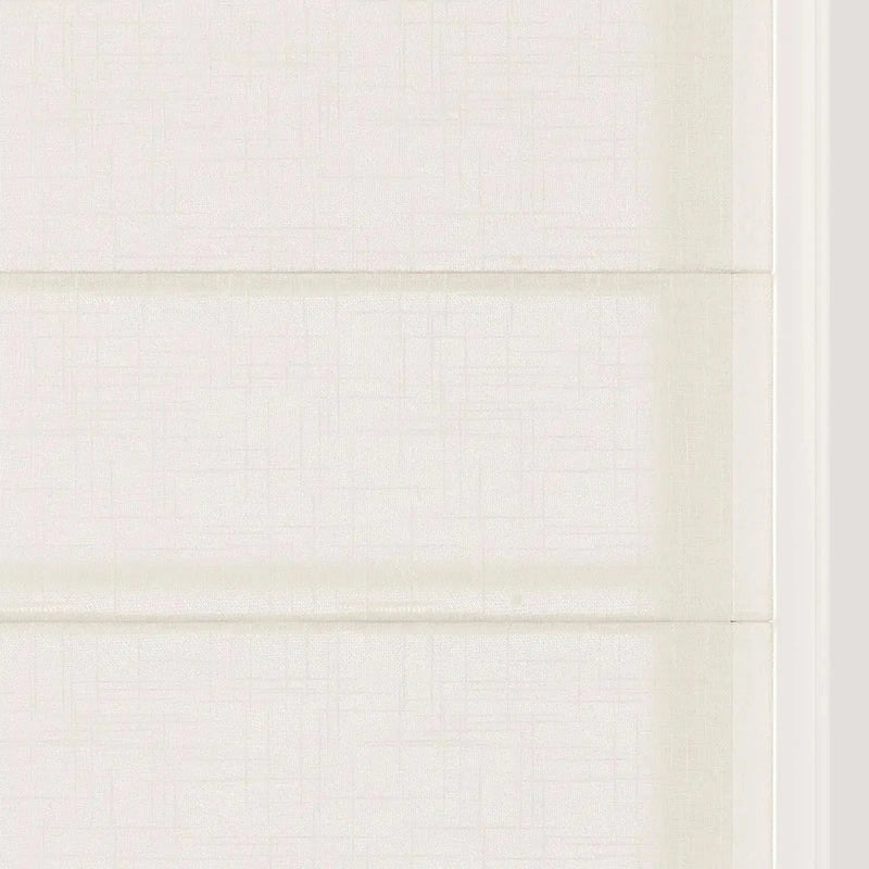 Custom Flat Fold Roman Shade Cordless- -TWOPAGES