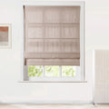 Jawara Linen Cotton Roman Shade Cord Lift TWOPAGES