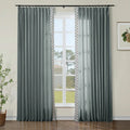 Liz Linen Curtains with Border Trim (Sold per Pair) TWOPAGES