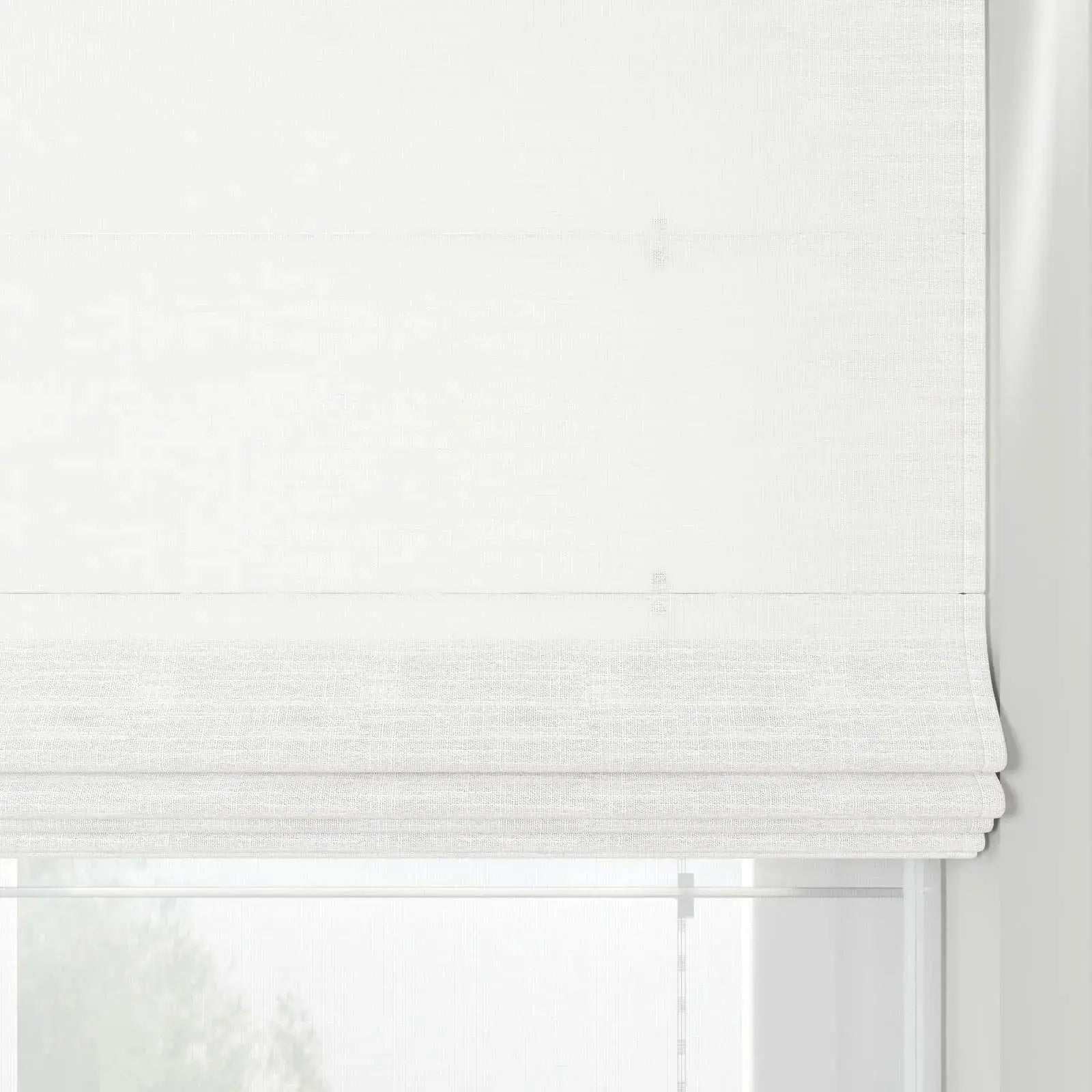 Ian Linen Day Night Roman Shade Cordless -TWOPAGES