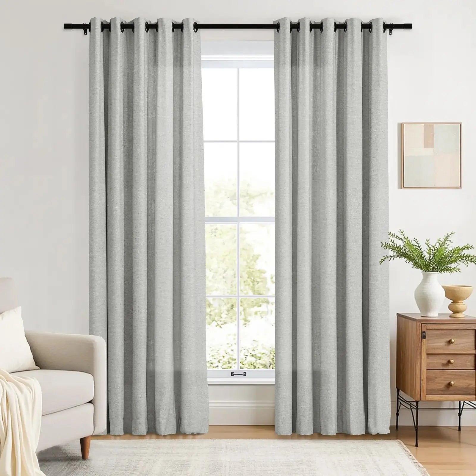 Liz Linen Drape Grommet -TWOPAGES