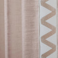 Liz Linen Curtains with Border Trim (Sold per Pair) -TWOPAGES