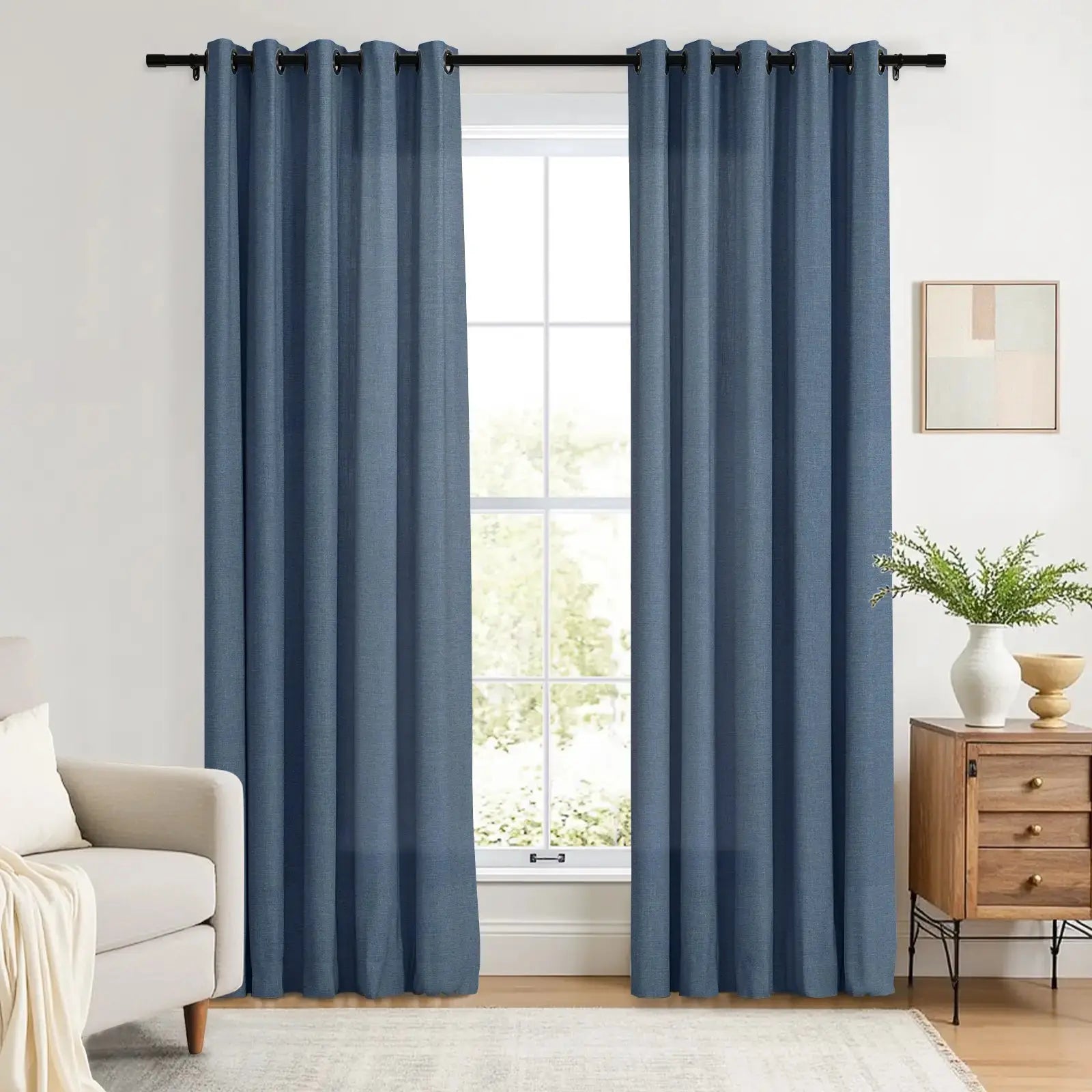 Liz Linen Drape Grommet -TWOPAGES