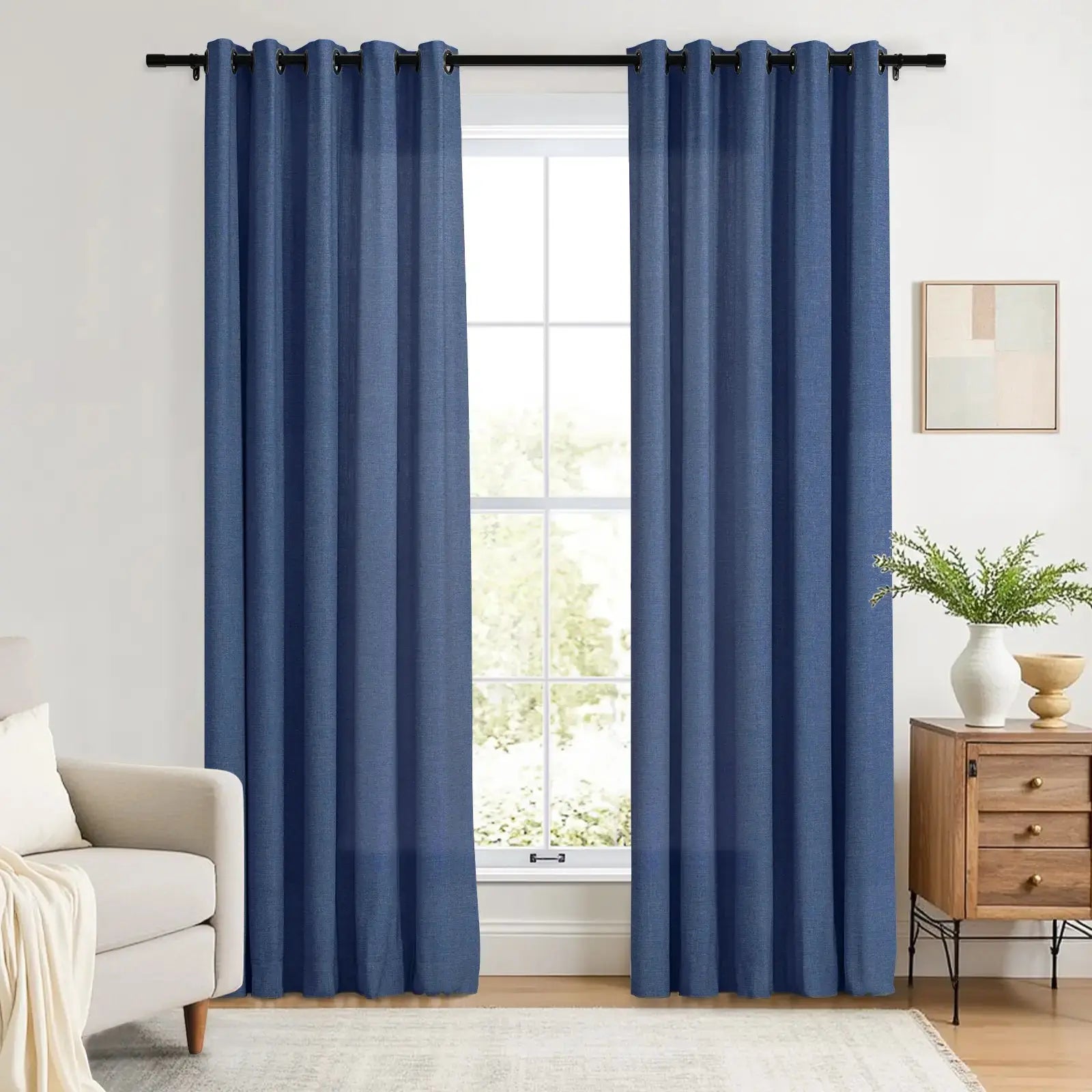 Liz Linen Drape Grommet -TWOPAGES