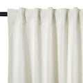 Ron Linen Cotton Herringbone Curtain Soft Top TWOPAGES