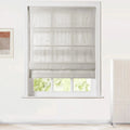 Jawara Linen Cotton Roman Shade Cord Lift TWOPAGES