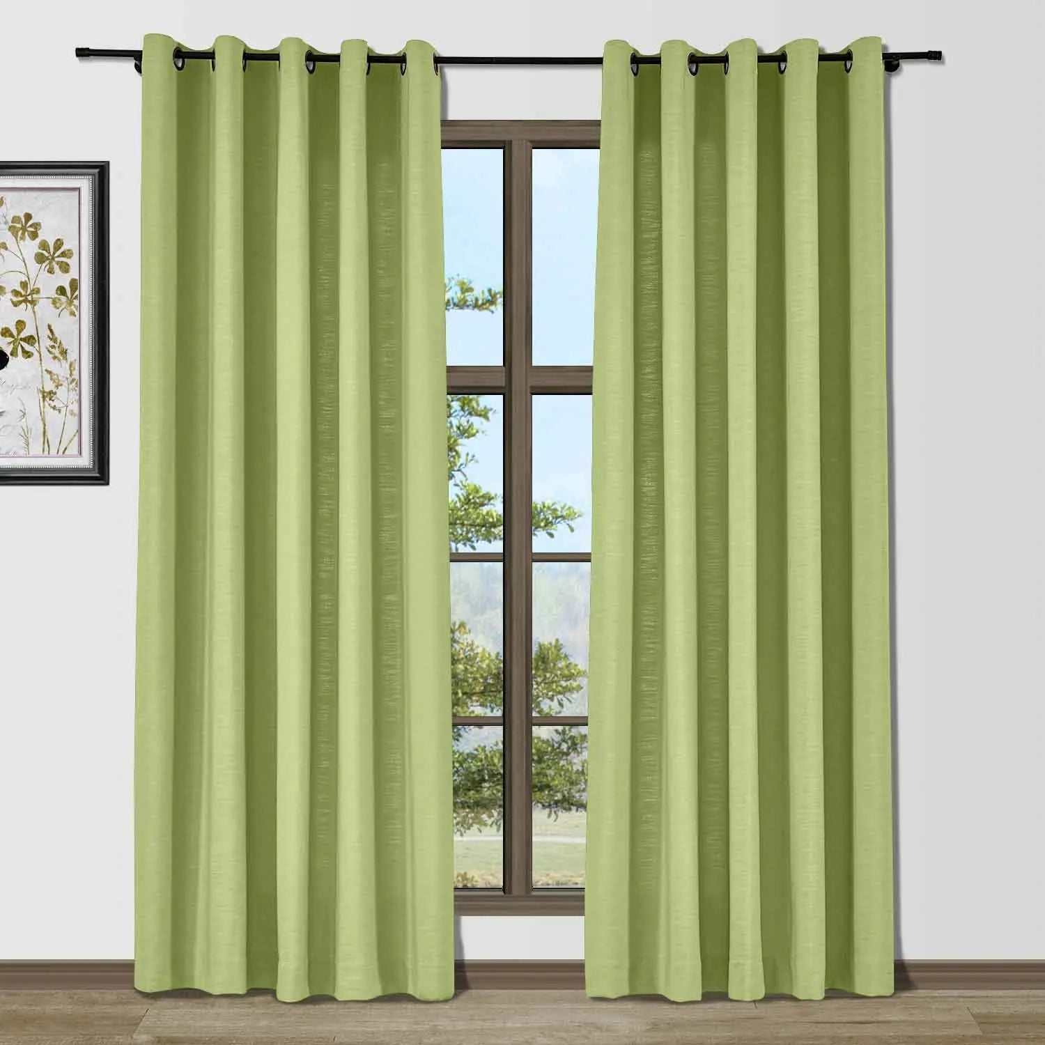 Isabella Heavyweight Polyester Cotton Blend Drapery Grommet TWOPAGES