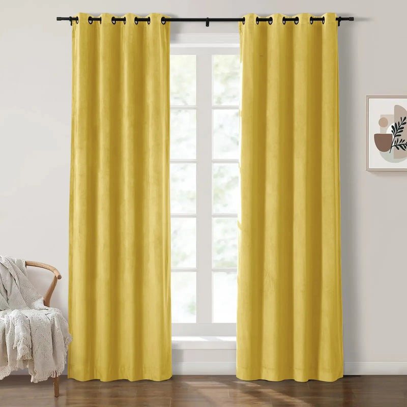 Birkin Velvet Curtain Grommet TWOPAGES