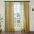Liz Linen Curtains with Border Trim (Sold per Pair) TWOPAGES
