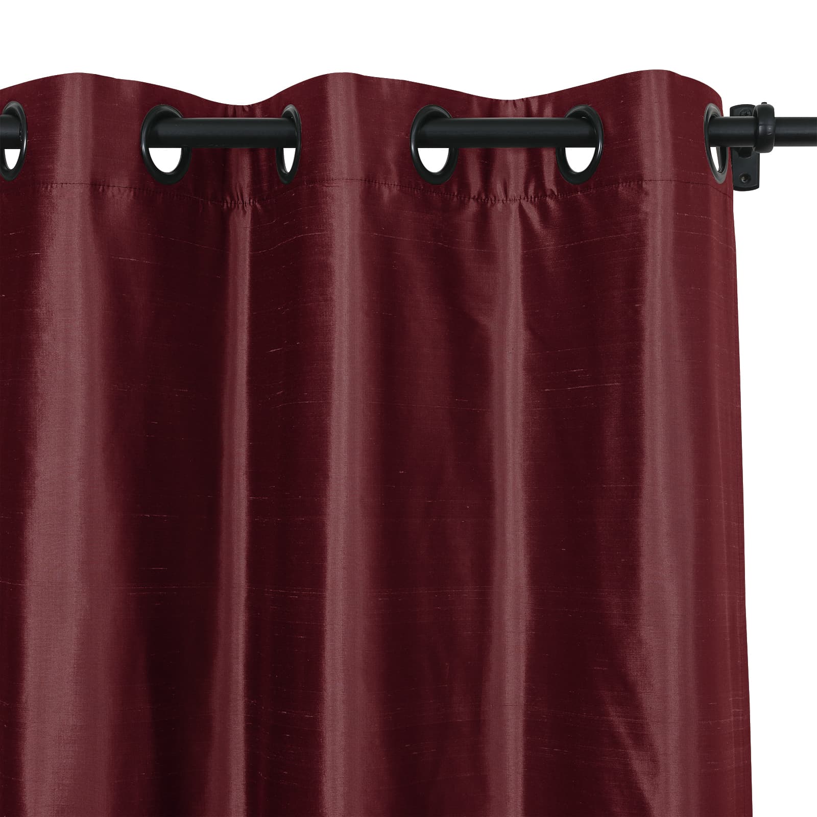 Selman Dupioni Silk Curtain Grommet TWOPAGES
