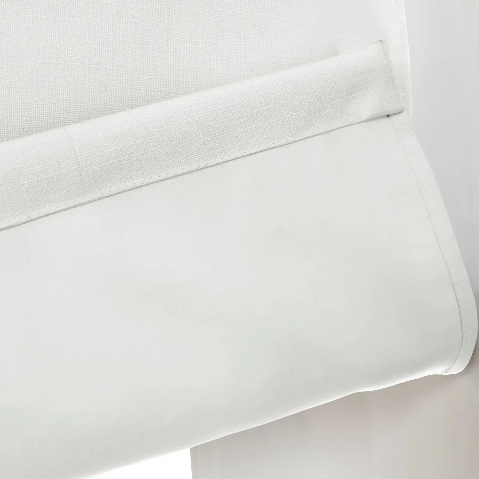 Patti Belgian Linen Cordless Roman Shade TWOPAGES