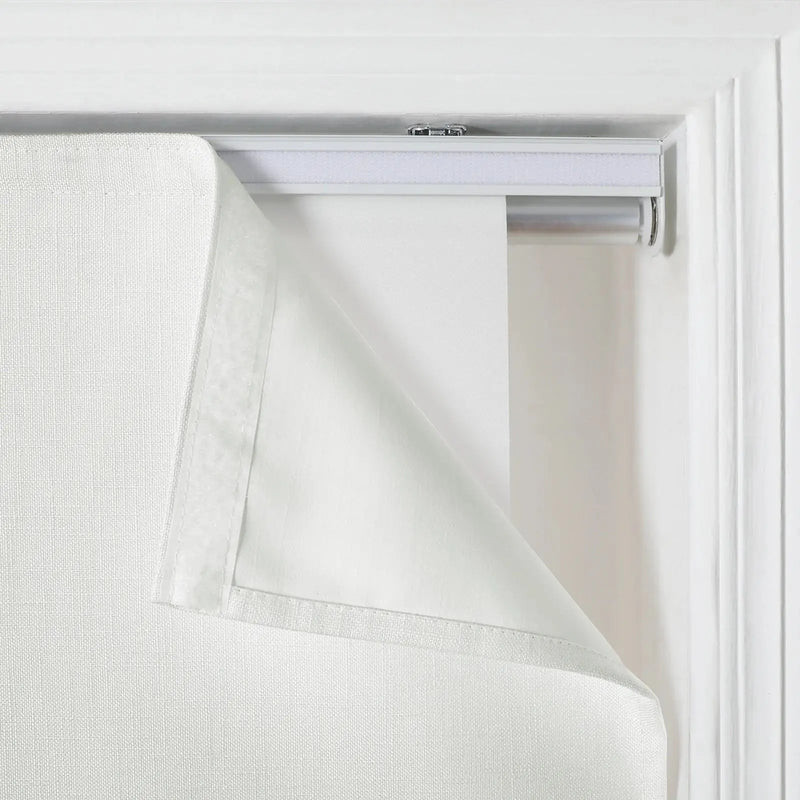 Cloe Cotton Blend Cordless Roman Shade TWOPAGES