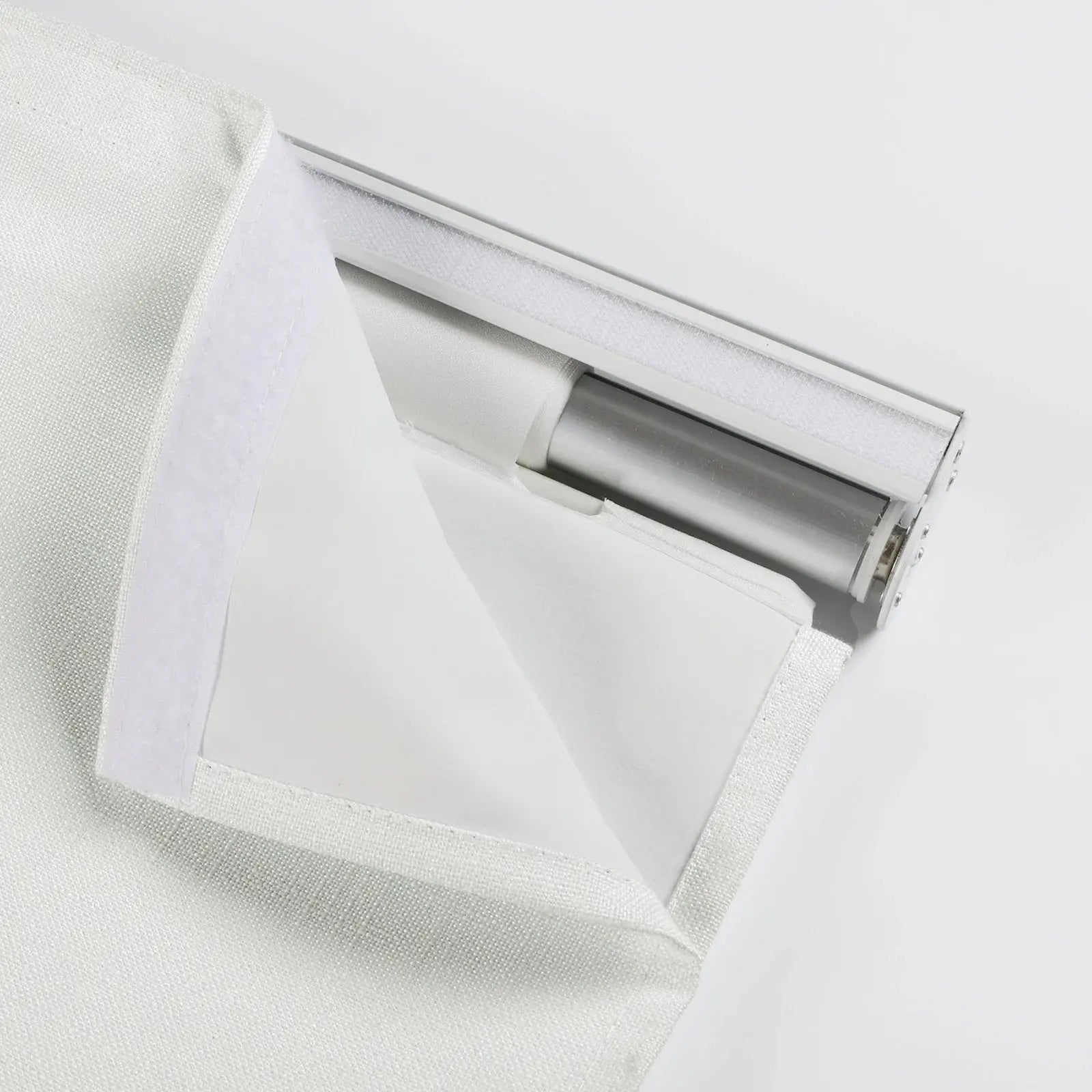 Patti Belgian Linen Cordless Roman Shade TWOPAGES