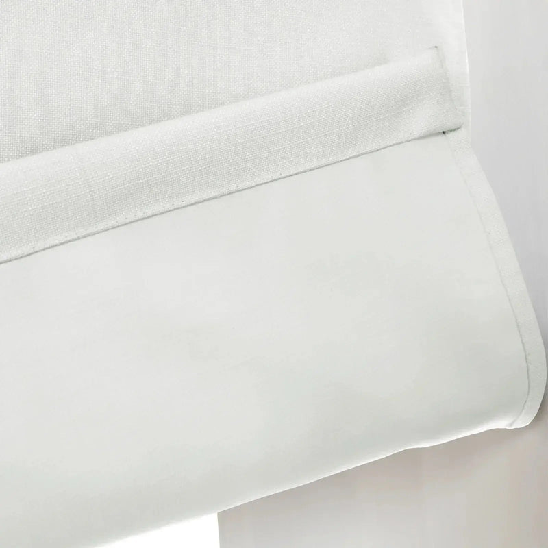 Kyla Linen Blend Roman Shade Cordless TWOPAGES