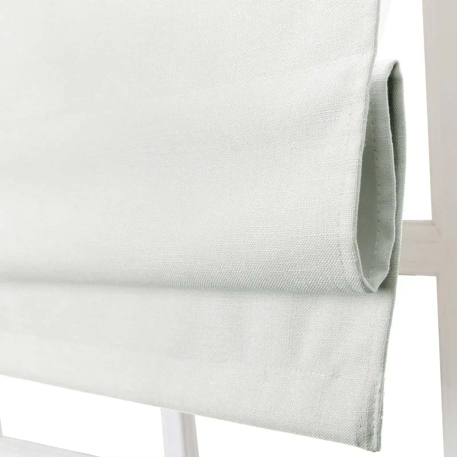 Kyla Linen Blend Roman Shade Cordless TWOPAGES
