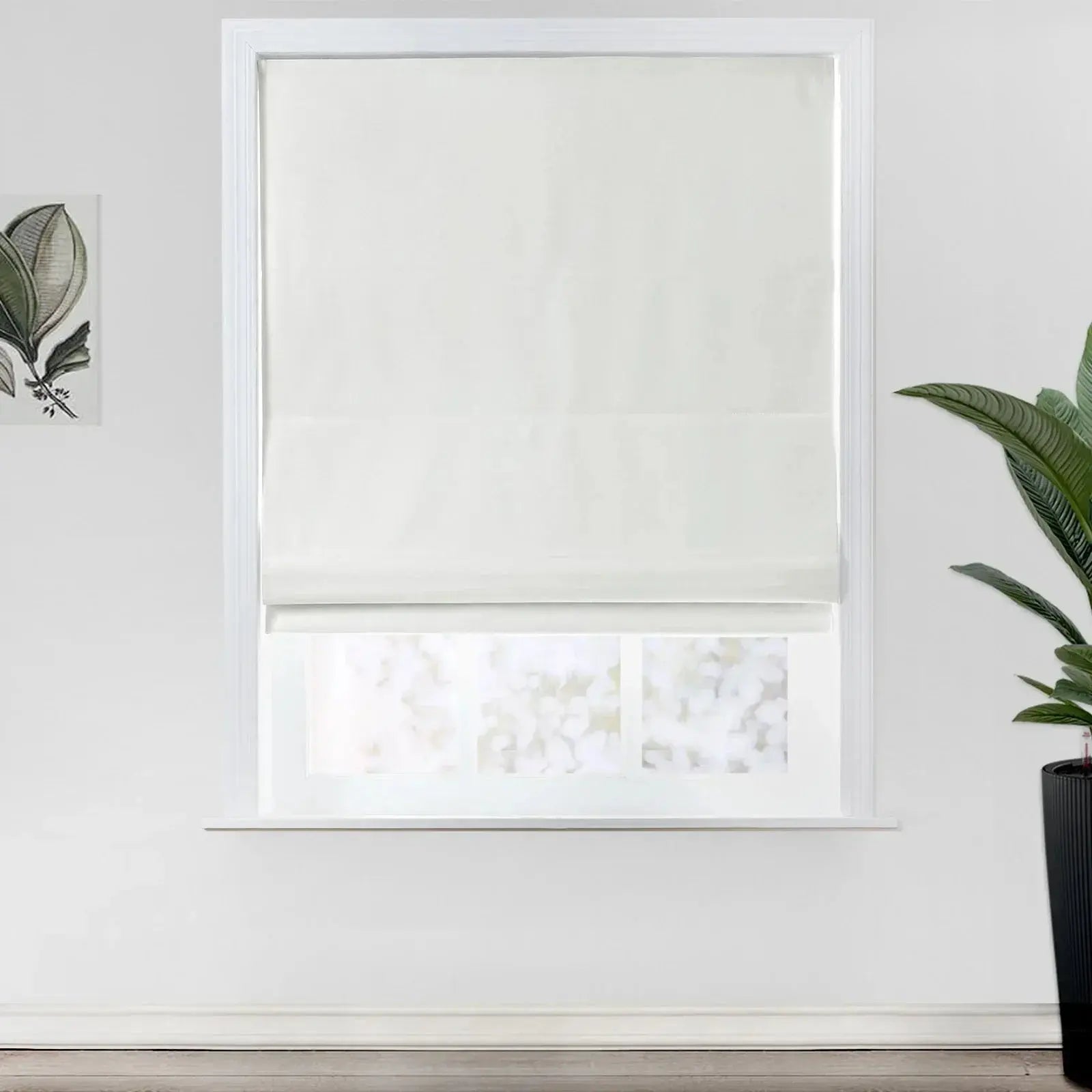 Kyla Linen Blend Roman Shade Cordless TWOPAGES