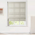 Jawara Linen Cotton Roman Shade Cord Lift TWOPAGES