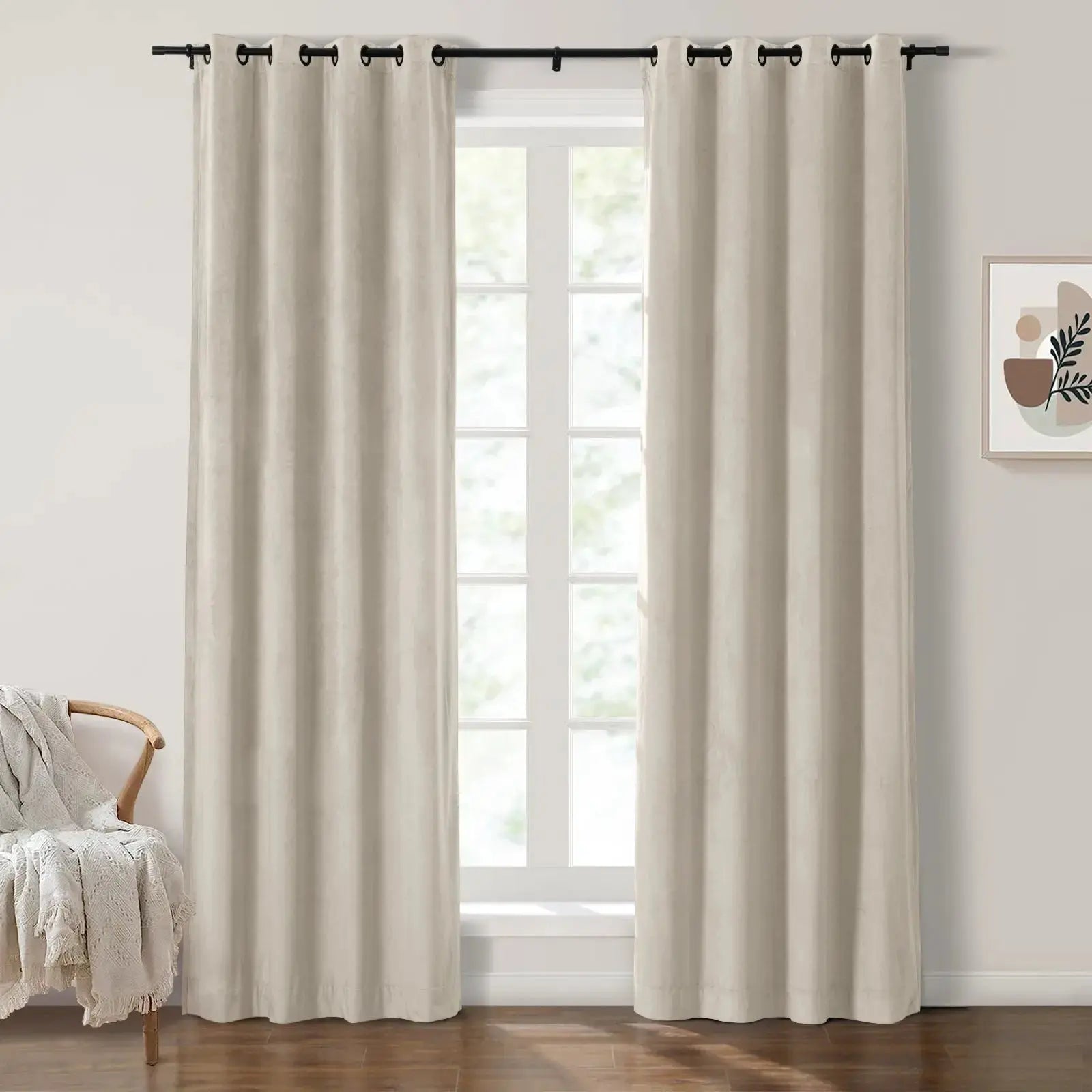 Birkin Velvet Curtain Grommet TWOPAGES