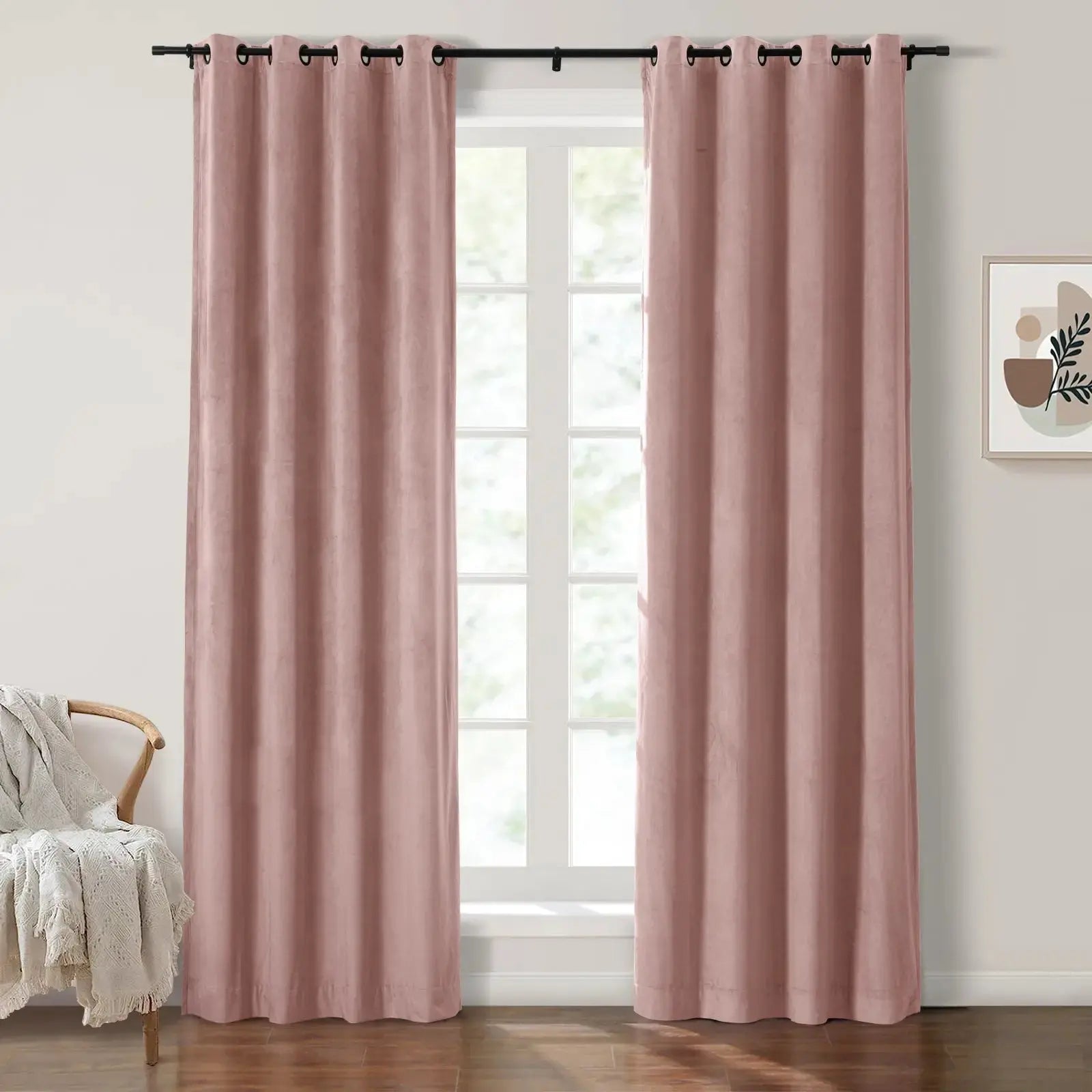 Birkin Velvet Curtain Grommet TWOPAGES