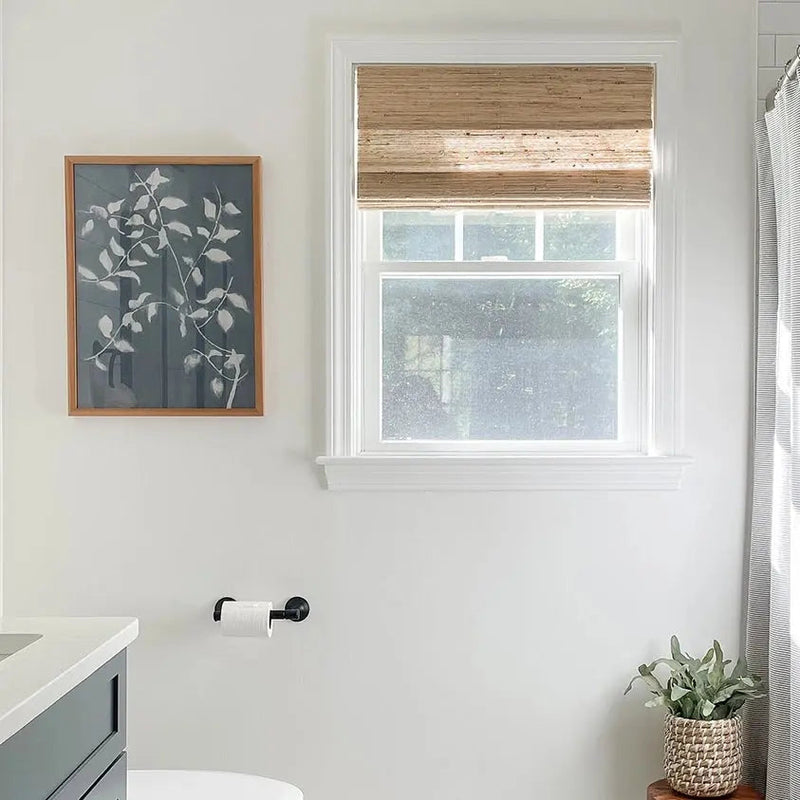 Natural Ramie Bamboo Woven Blind - Beige?-TWOPAGES CURTAINS