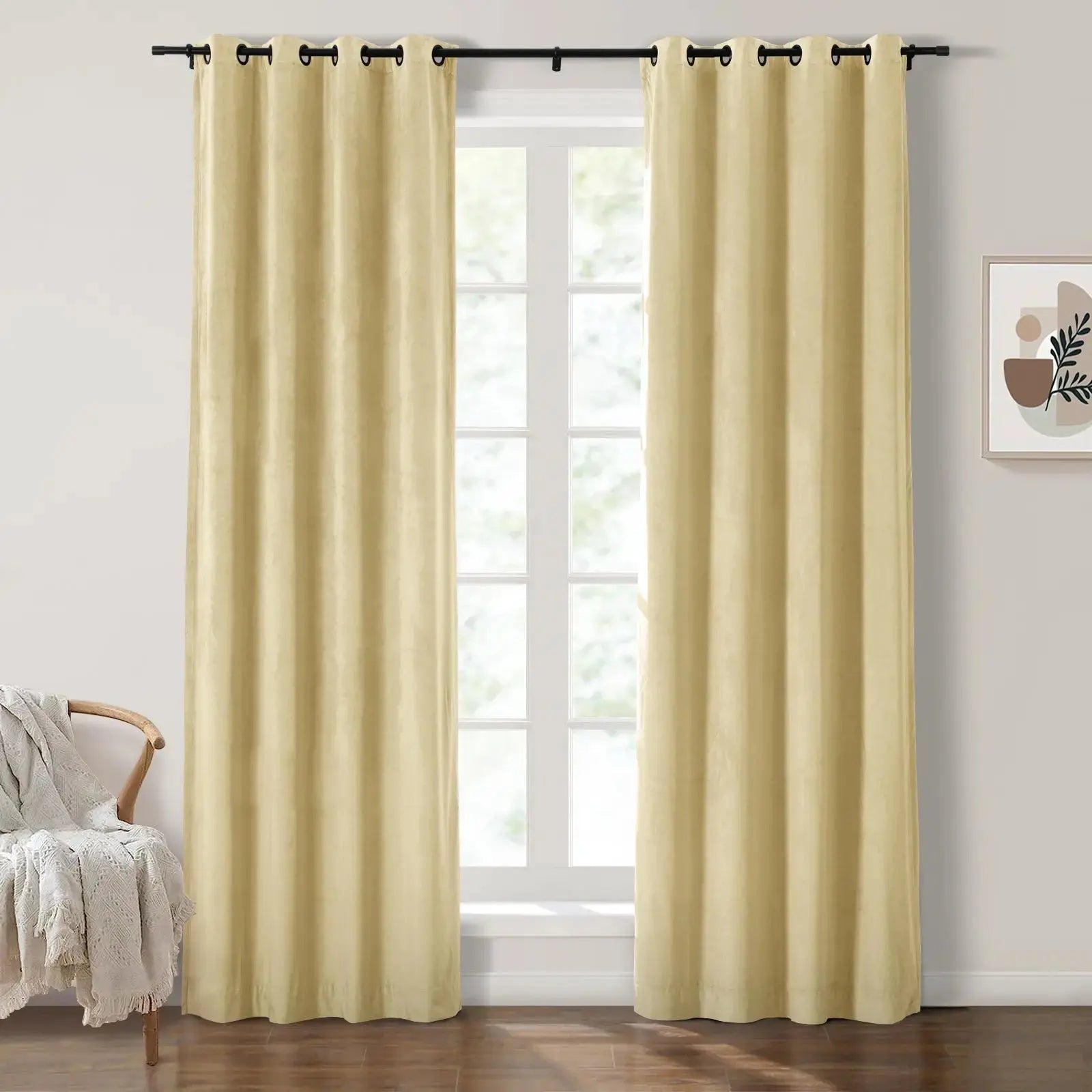 Birkin Velvet Curtain Grommet TWOPAGES